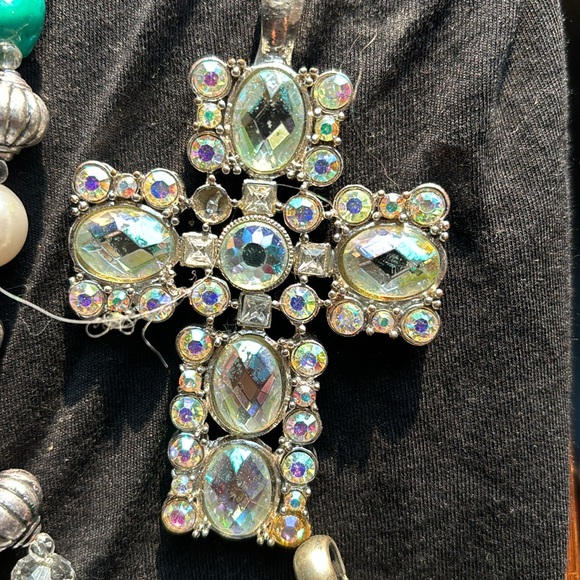 Cross western bling pendants - Picture 3 of 7